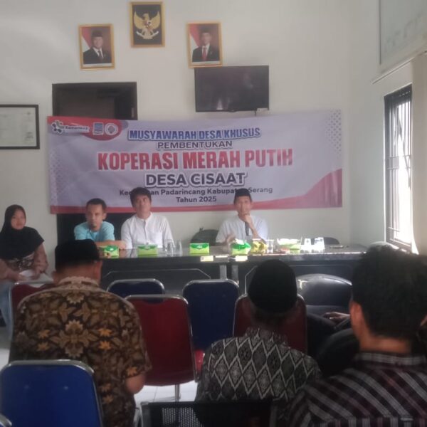 Desa Cisaat Gelar Musyawarah Pembentukan Koperasi Merah Putih&hellip;