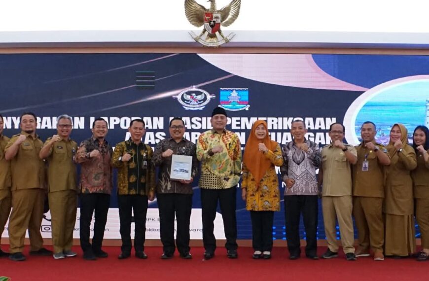 BPK RI Banten Berikan Penghargaan…