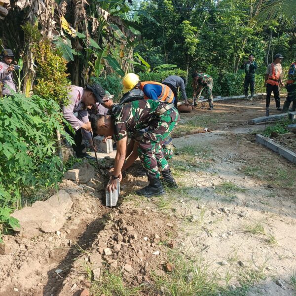 Satgas TMMD ke-124 Kodim 0602/Serang Percepat Pembangunan Jalan&hellip;