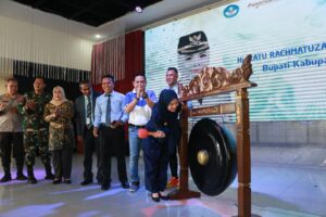 Bupati Serang Menabuh Gong Pembukaan Pelaksanaan OSN, O2SN, dan FLS3N