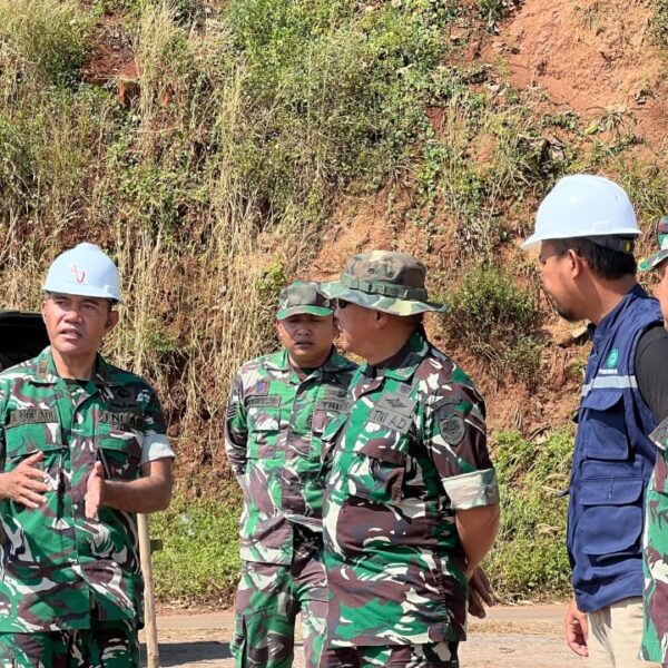 Danramil 0602-07/Waringinkurung Dampingi Kasrem 064/Maulana Yusuf Tinjau…