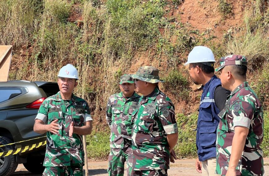 Danramil 0602-07/Waringinkurung Dampingi Kasrem 064/Maulana…