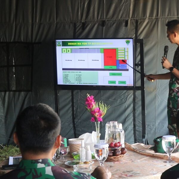 Dandim 0602/Serang Sambut Kunjungan Wakasad dan Paparkan Pembangunan&hellip;