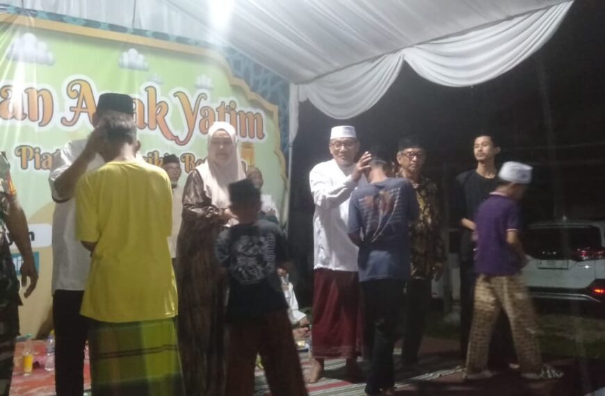 Babinsa 0602-18/Kragilan Dukung Kegiatan Santunan…