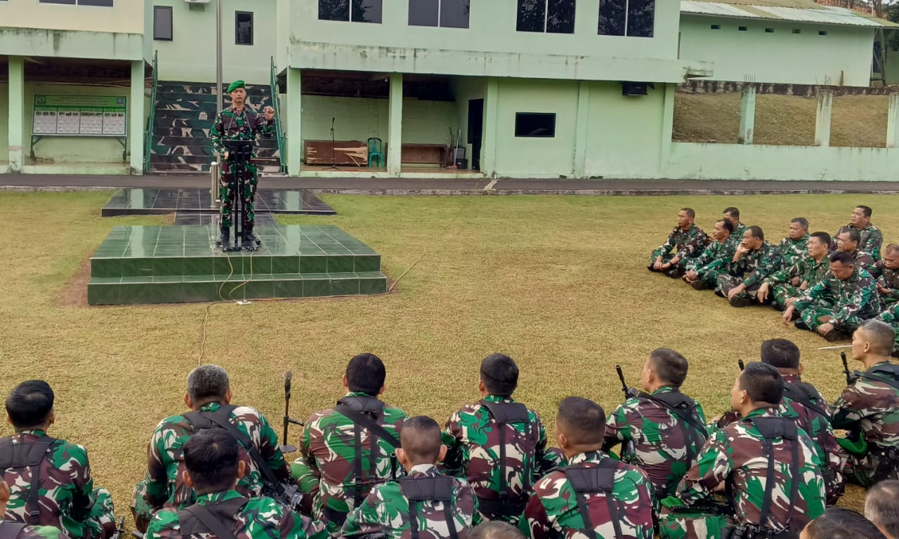 Dandim 0602/Serang Letkol Arm Oke Kistiyanto Ingatkan Prajurit…