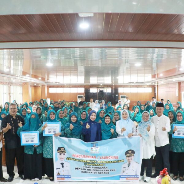 Launching Gapudakan TP PPK, Bupati Ratu Zakiyah…