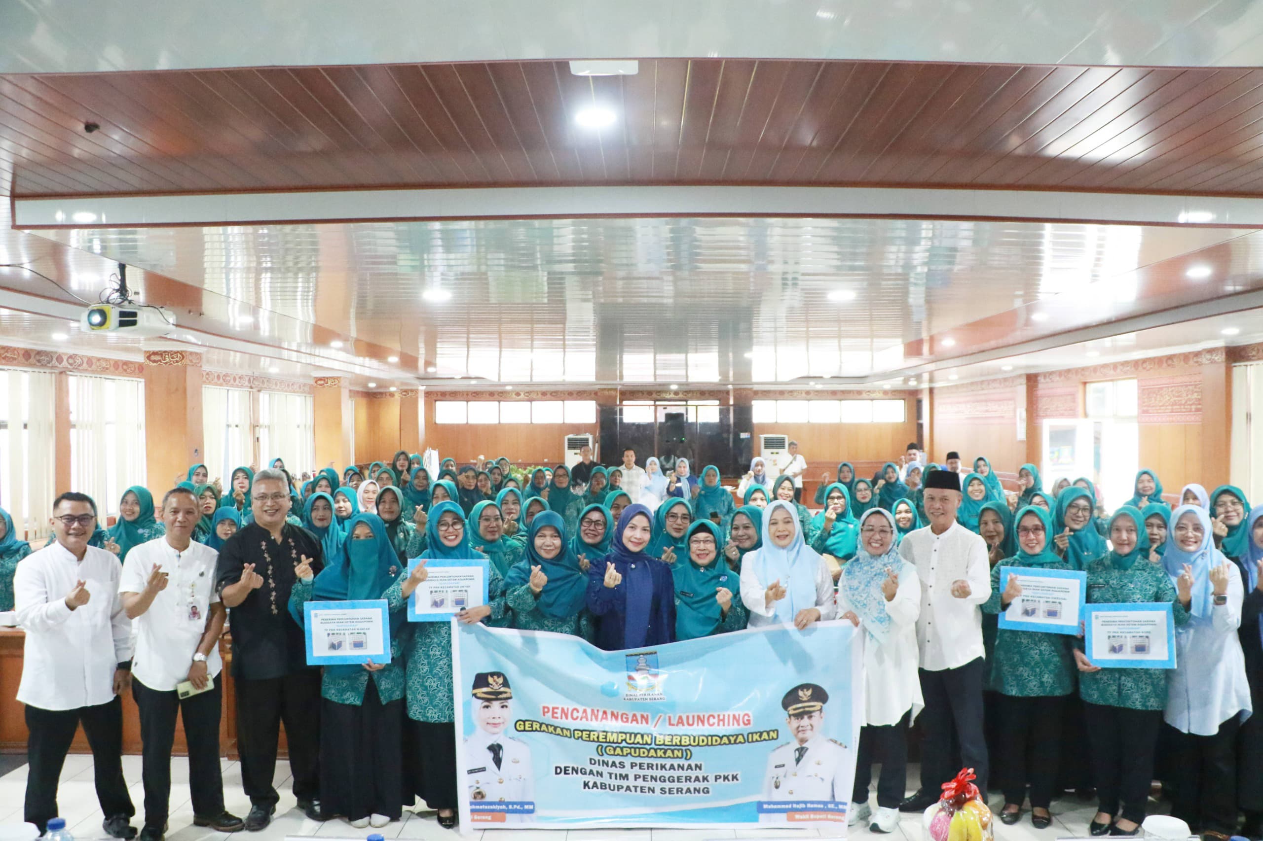 Launching Gapudakan TP PPK, Bupati Ratu Zakiyah Harap…