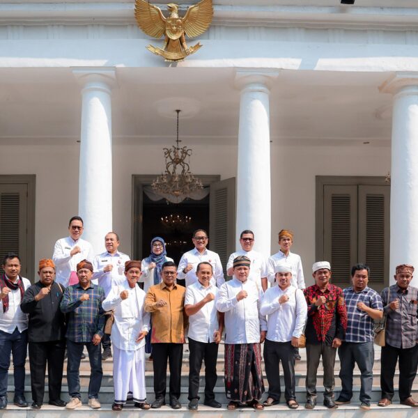 Terima Aliansi Masyarakat Adat Nusantara, Gubernur Banten…