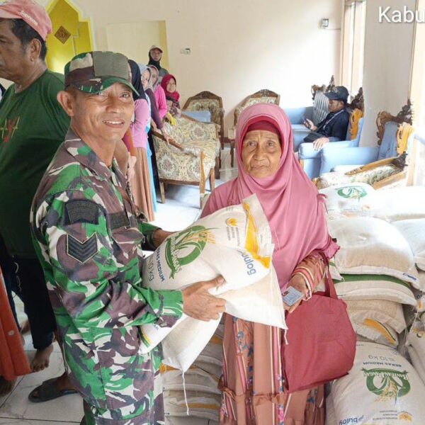 Pastikan Tepat Sasaran, Danramil 0602-21/Kopo Kapten Inf Jakson…