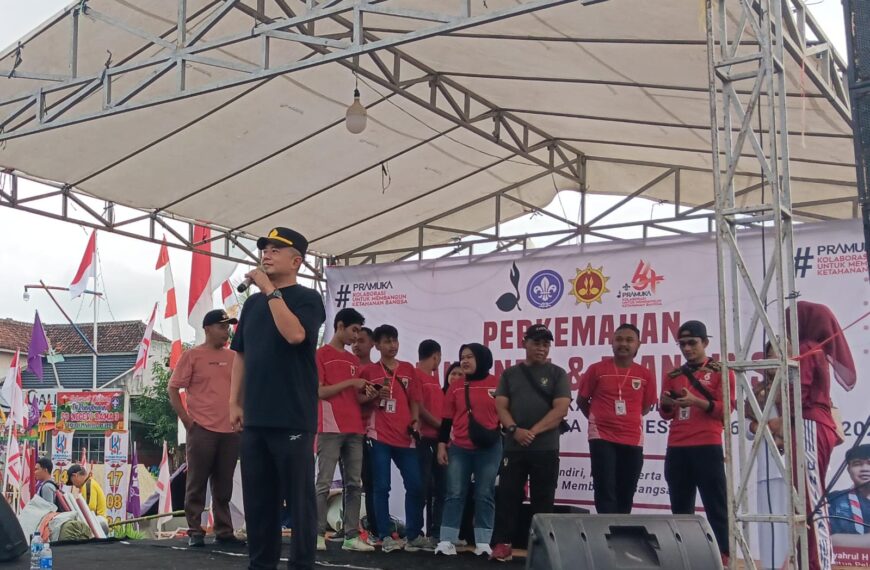 Koramil 0111/Pagelaran Meriahkan Jalan Sehat HUT ke-80&hellip;