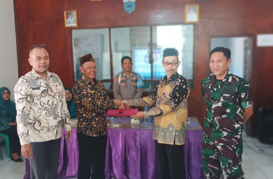 Danramil 0111/Pagelaran Kodim 0601/Pandeglang Hadiri Sertijab Kepala&hellip;