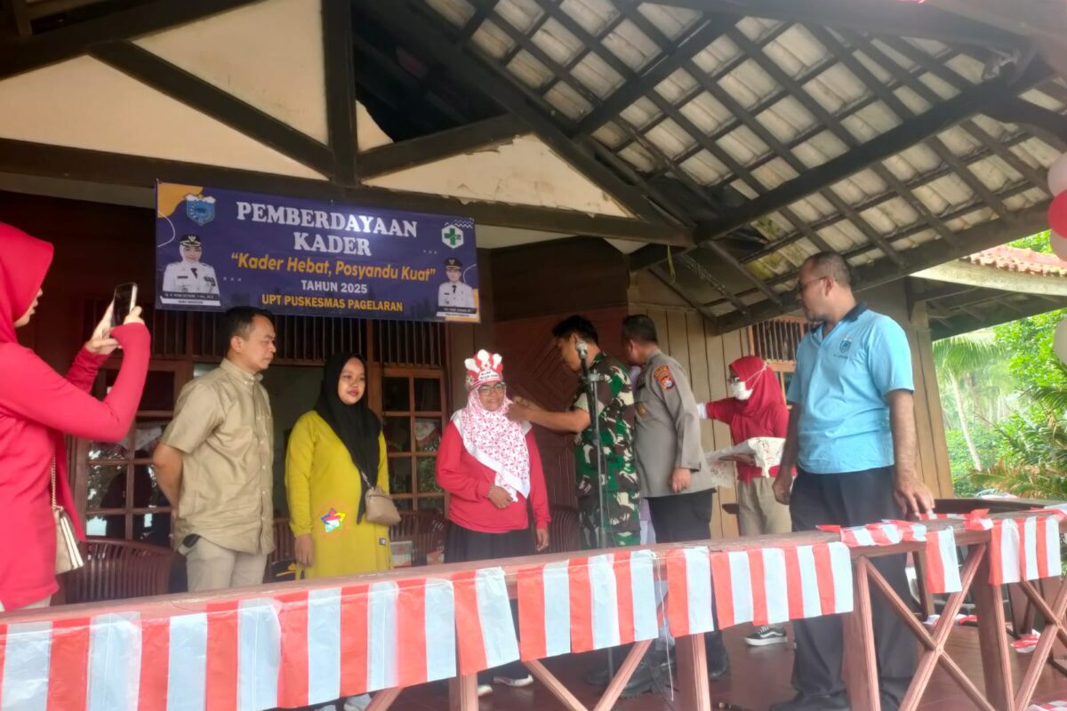 Koramil 0111/Pagelaran Kodim 0601/Pandeglang, Dukung Pemberdayaan Kader…