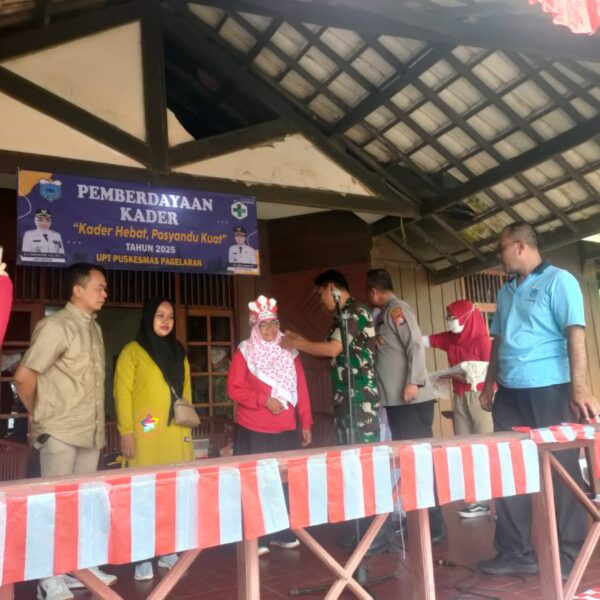 Koramil 0111/Pagelaran Kodim 0601/Pandeglang, Dukung Pemberdayaan Kader UPT&hellip;