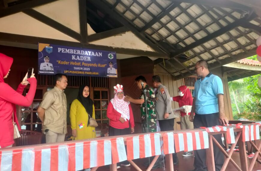 Koramil 0111/Pagelaran Kodim 0601/Pandeglang, Dukung Pemberdayaan Kader…