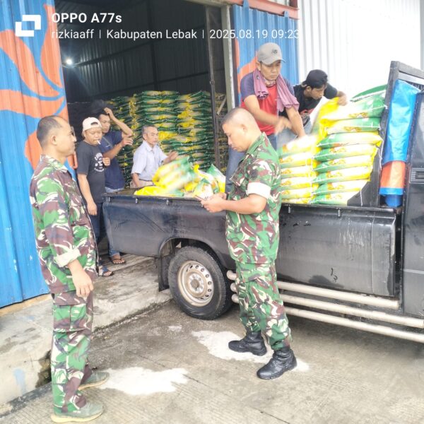 Kodim 0601/Pandeglang Dukung Gerakan Pangan Murah, Laksanakan…