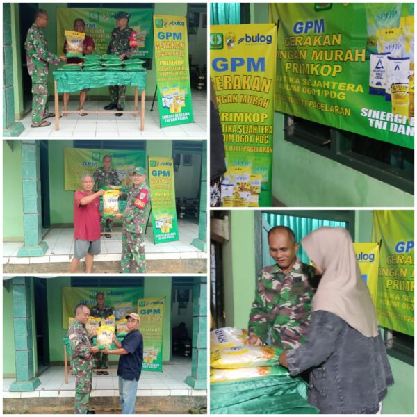 Koramil 0111/Pagelaran Kodim 0601/Pandeglang Buka Stand Gerakan…