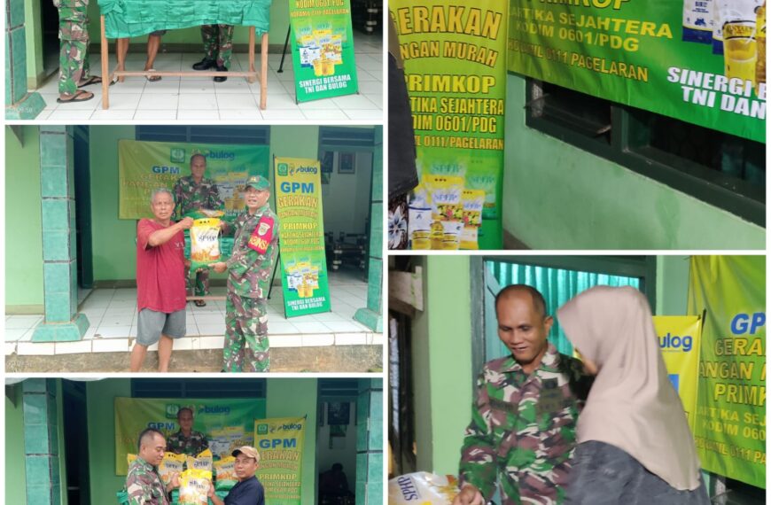 Koramil 0111/Pagelaran Kodim 0601/Pandeglang Buka Stand Gerakan&hellip;