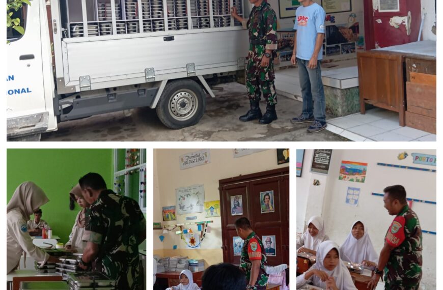 Babinsa Koramil 0110/Labuan Kodim 0601/Pandeglang, Dampingi Program&hellip;