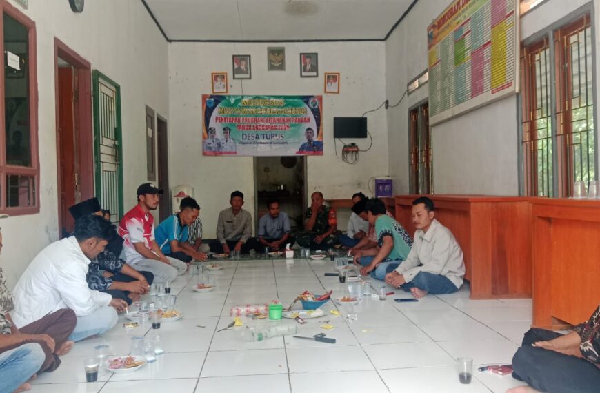 Babinsa Koramil 0111/Pagelaran Kodim 0601/Pandeglang Hadiri Musdesus…