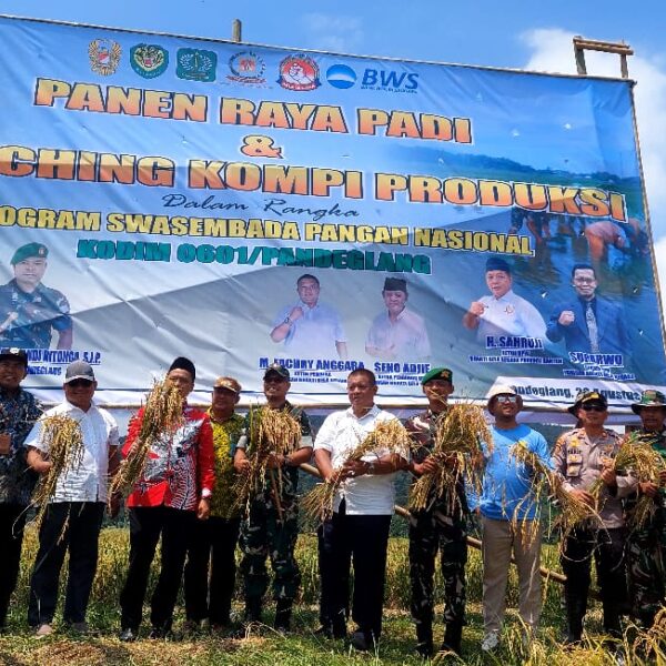 Panen Raya Padi dan Launching Kompi Produksi…