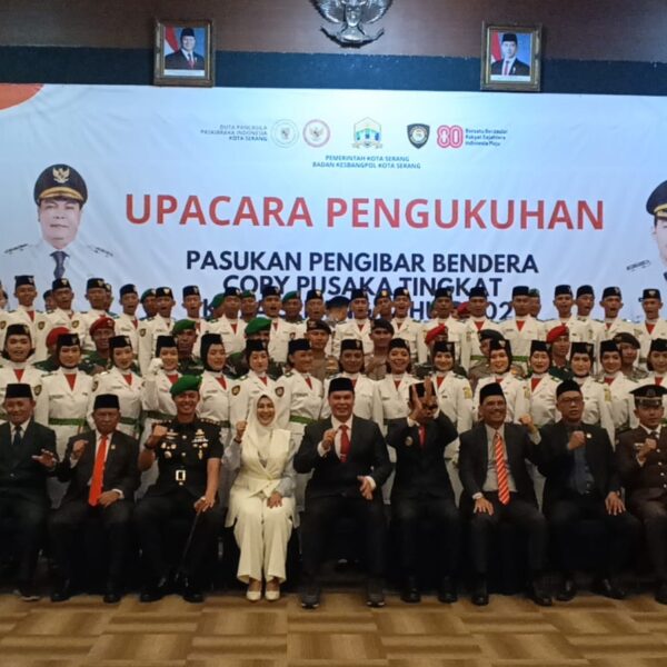 Dandim 0602/Serang Hadiri Acara Pengukuhan Paskibra Tingkat&hellip;