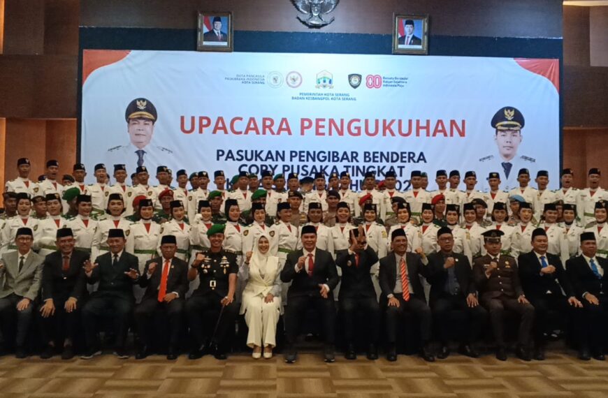 Dandim 0602/Serang Hadiri Acara Pengukuhan Paskibra Tingkat&hellip;