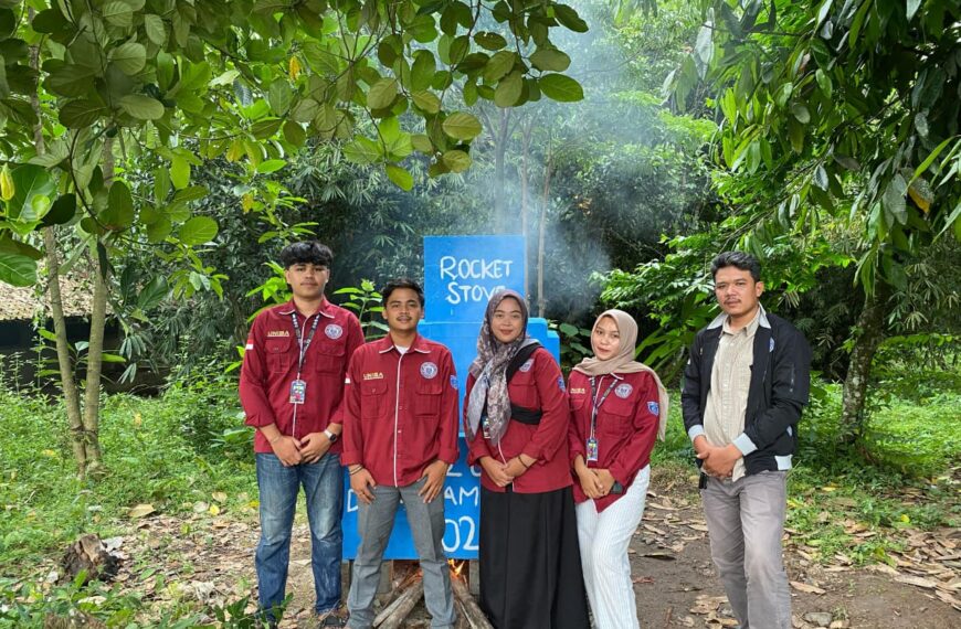 Mahasiswa KKM Kelompok 72 Uniba Ciptakan Rocket…