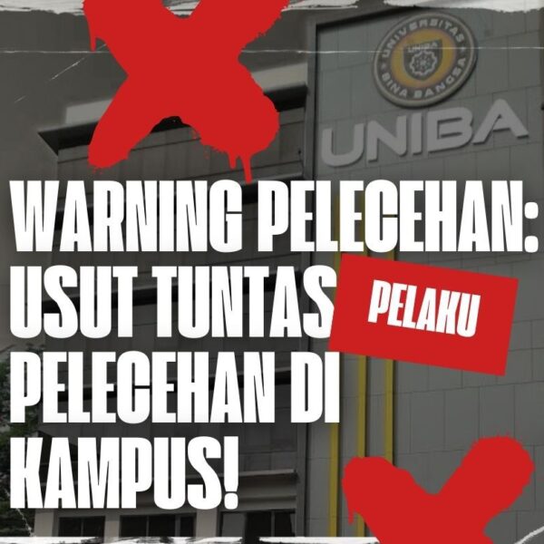 Kohati Uniba Desak Kampus Tindak Tegas Pelaku…