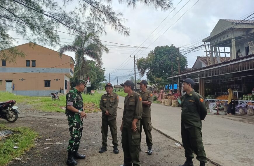 Babinsa Koramil 0103/Banjar Kodim 0601/Pandeglang Laksanakan Bintahwil…