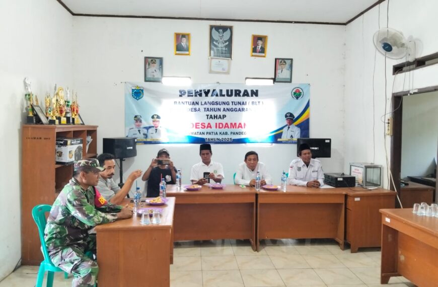 Babinsa Koramil 0111/Pagelaran Kodim 0601/Pandeglang Dampingi Penyaluran…