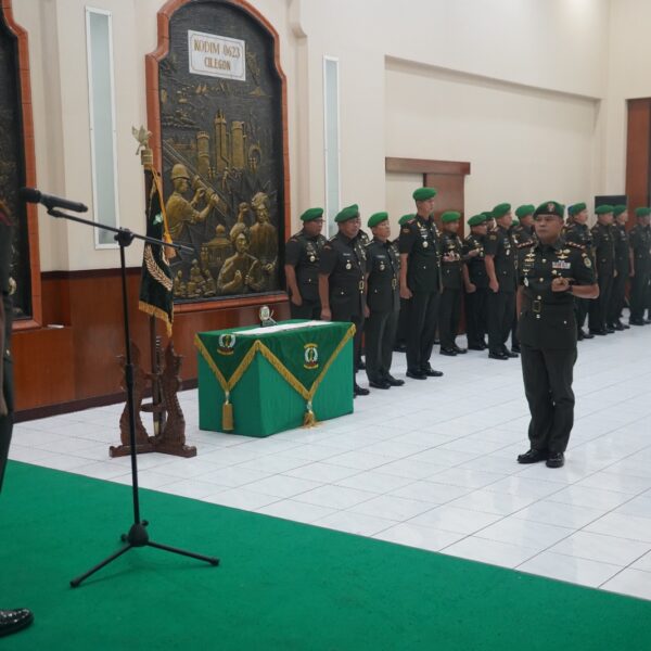 Serah Terima Jabatan Para Kasi Korem 064/MY,…