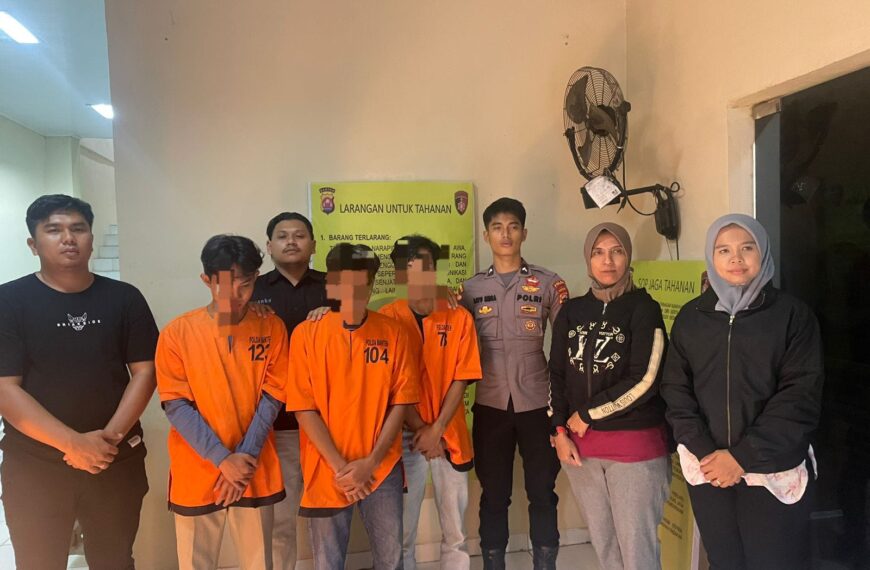 Ditreskrimum Polda Banten Tangkap 3 Pelaku Pencabulan