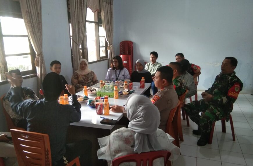 Danramil 0106/Menes Hadiri Rapat Koordinasi Pembahasan Program…