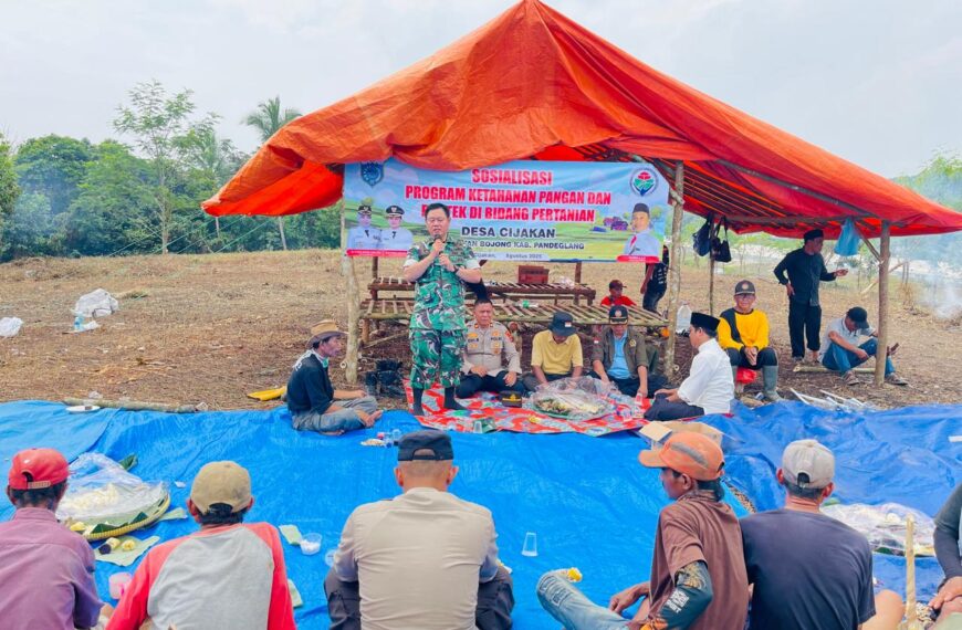 Kapten Arm Siswoyo Danramil 0108/Bojong Melaksanakan Giat…