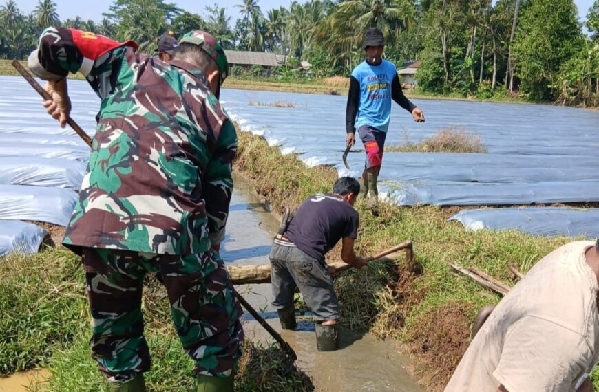 *Koramil 0111/Pagelaran Dukung Gerakan Penanganan Dampak Fenomena&hellip;