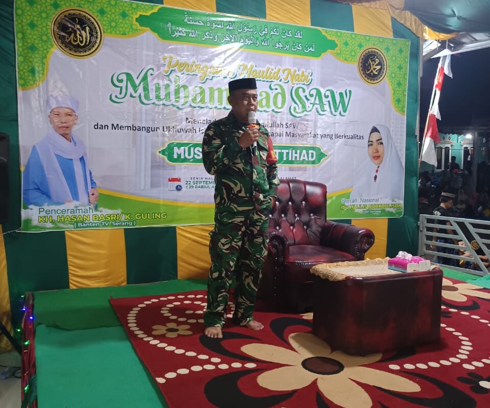 Serda widagyio Babinsa Koramil 0111/Pagelaran Hadiri Peringatan…