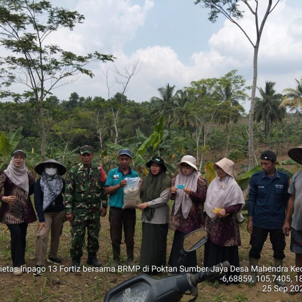 Serka Arpan Babinsa Koramil 0113/Cibaliung Kodim 0601/Pandeglang…