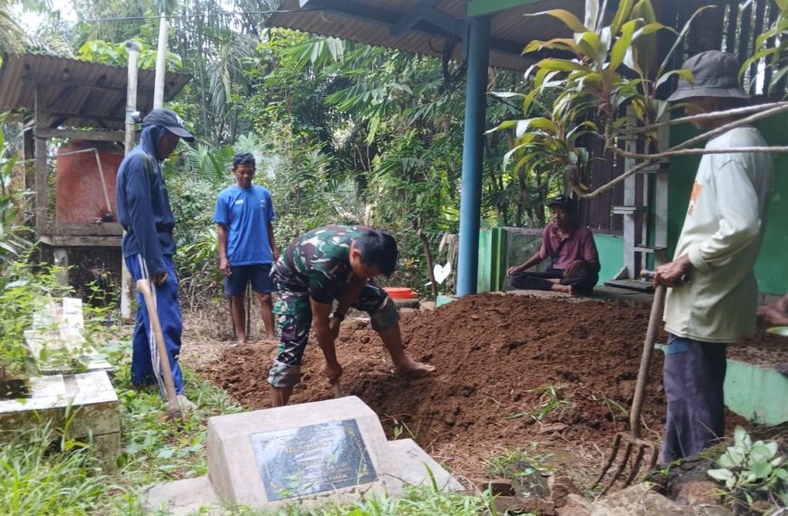 Sertu Aan Samsudi Babinsa Koramil 0114/Cigeulis Bersama…
