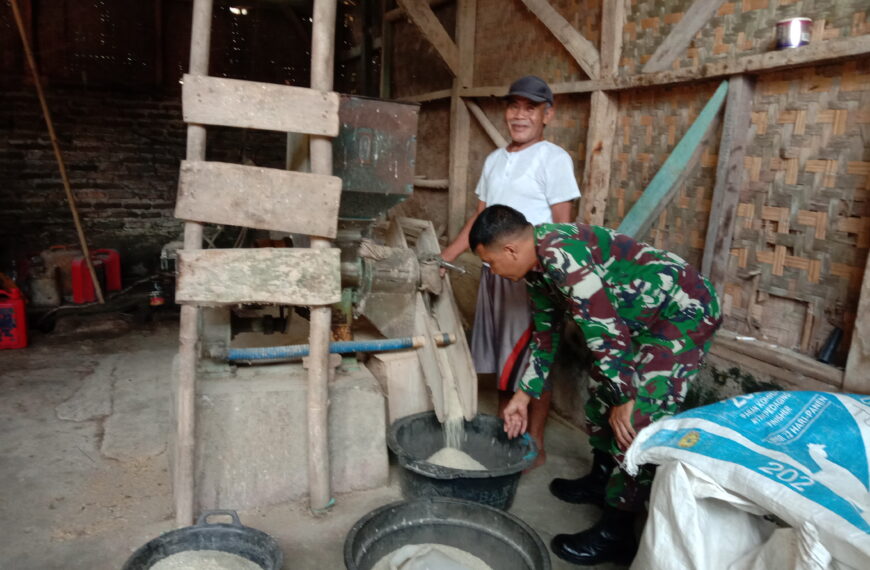 Serda yadi subagja Babinsa Koramil 0101/Pandeglang Dampingi&hellip;