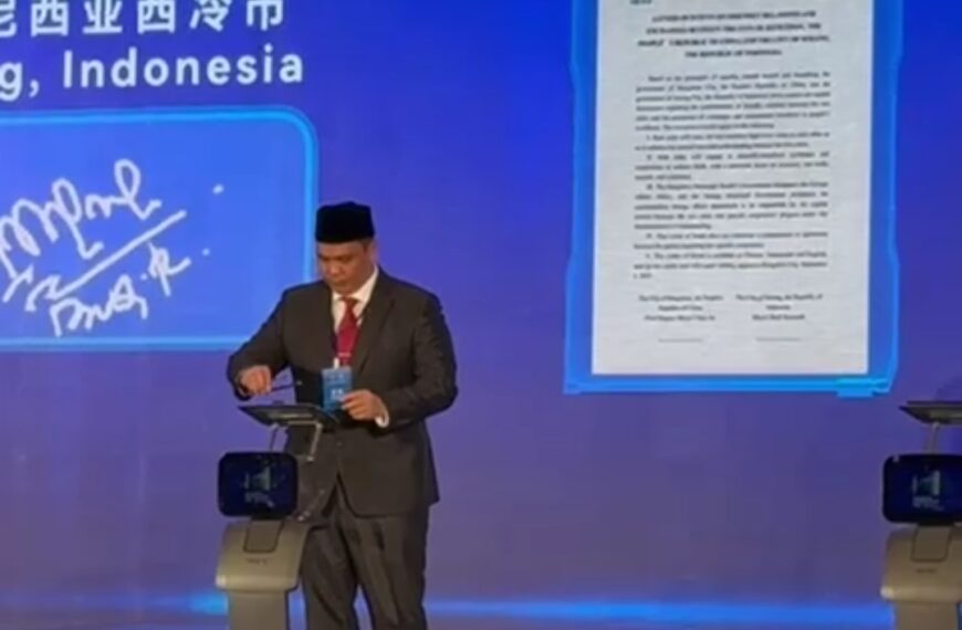 Sinergi Hangzhou-Kota Serang; Membangun Masa Depan Ekonomi…