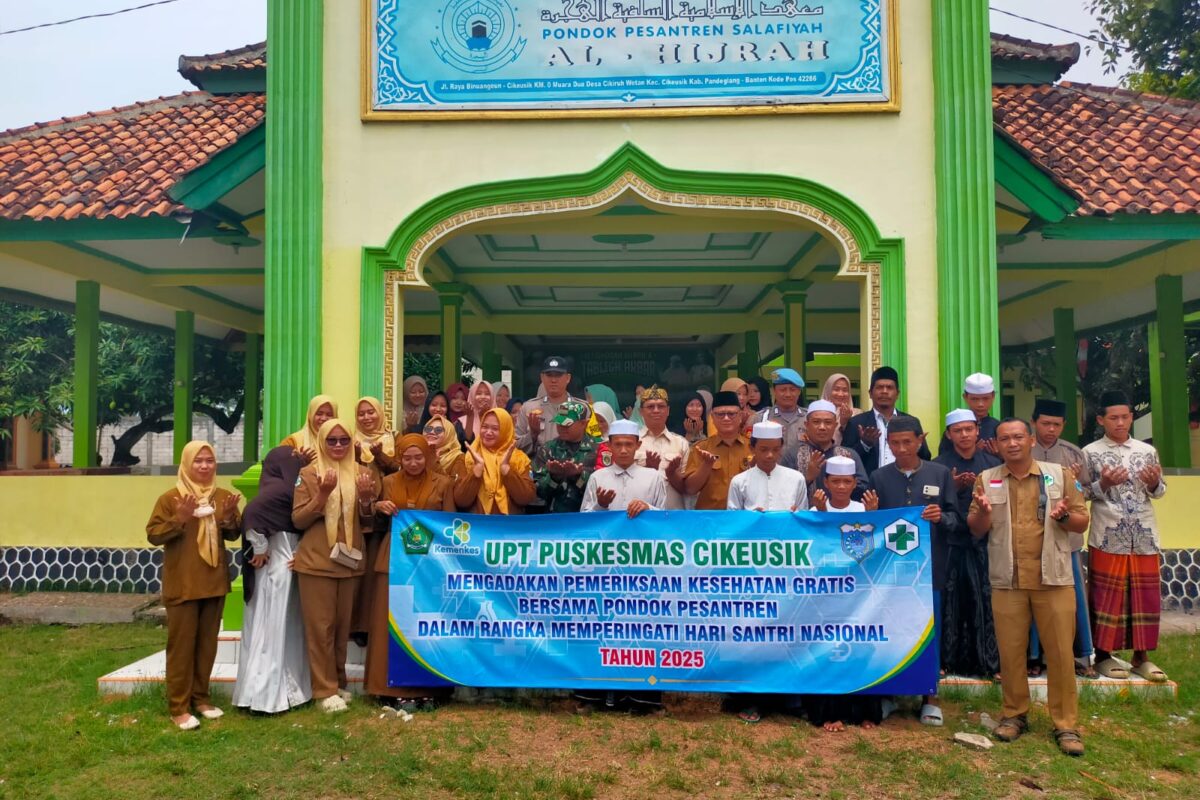 BABINSA KORAMIL 0116/CIKEUSIK HADIRI KEGIATAN PEMERIKSAAN KESEHATAN&hellip;