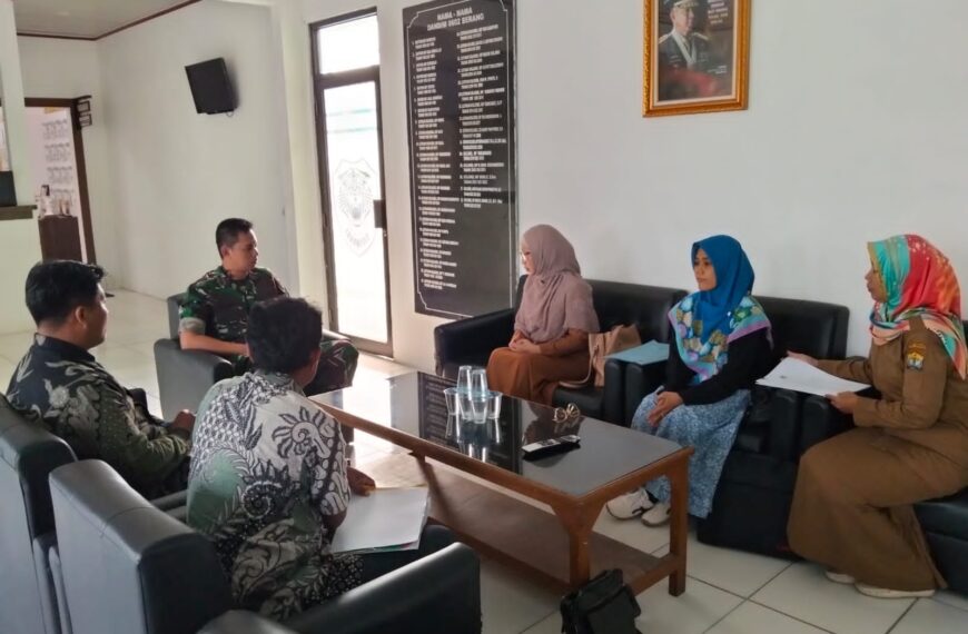 Dandim 0602/Serang Kolonel Arm Oke Kistiyanto Jalin…