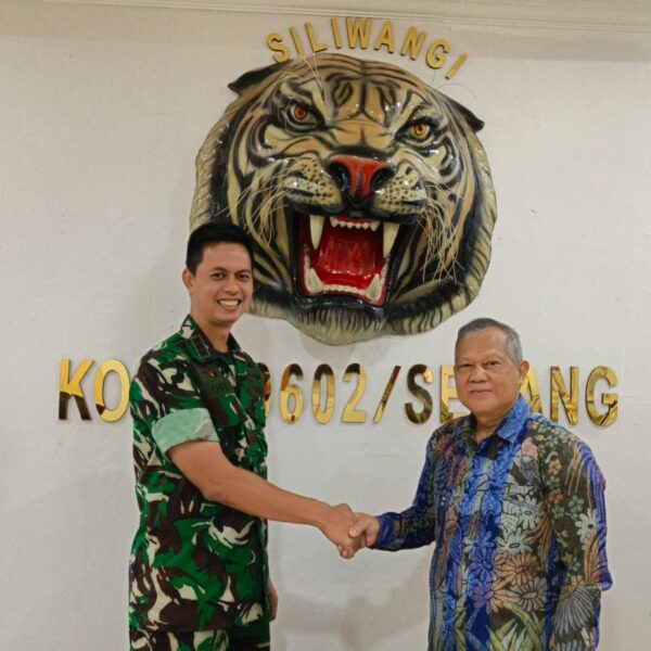 Dandim 0602/Serang Sambut Ketua ICMI Banten Jalin…