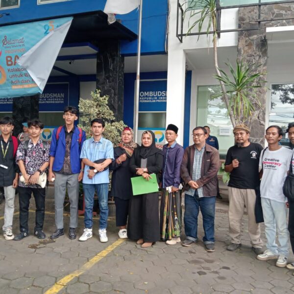 Mahasiswa Dan Rakyat Laporkan Walikota Serang ke Ombudsman:…