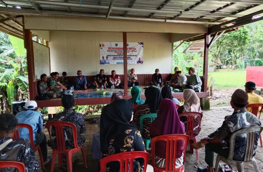 Musyawarah Penyusunan Rencana Kerja Pemerintah…