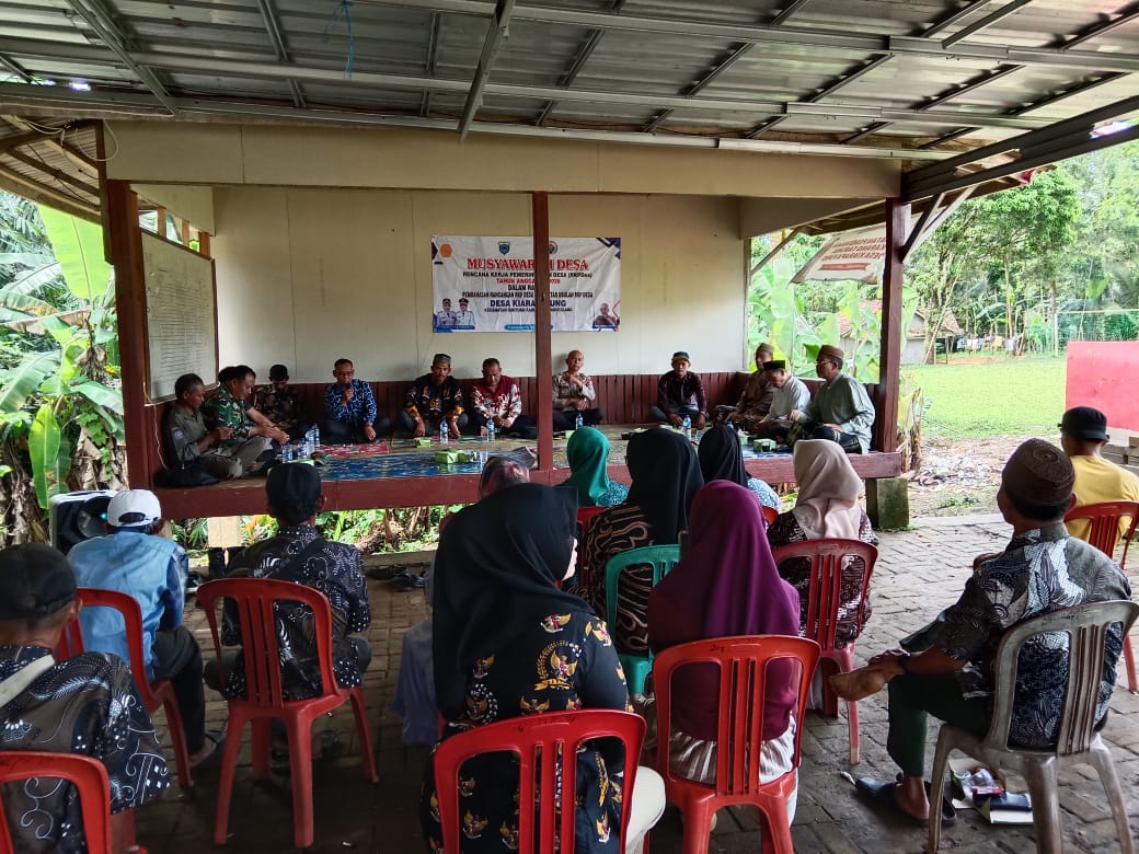 Musyawarah Penyusunan Rencana Kerja Pemerintah Desa (RKPDes) Tahun…