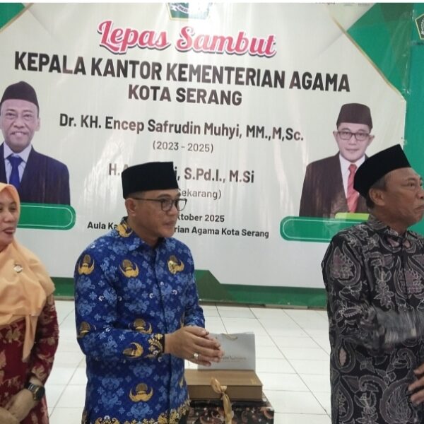 Kemenag Kota Serang Melangkah Maju, Kepala Kemenag…