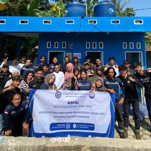 HIMATSI Bangun MCK dan Berikan Santunan Sebagai&hellip;