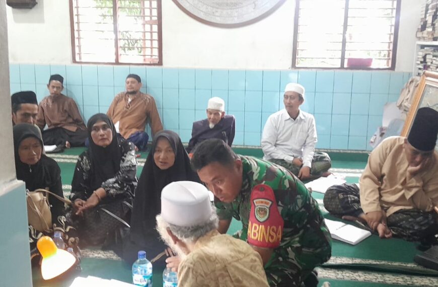 Babinsa Koramil 0102/Cadasari Dampingi Keluarga Pangdam III/Siliwangi…