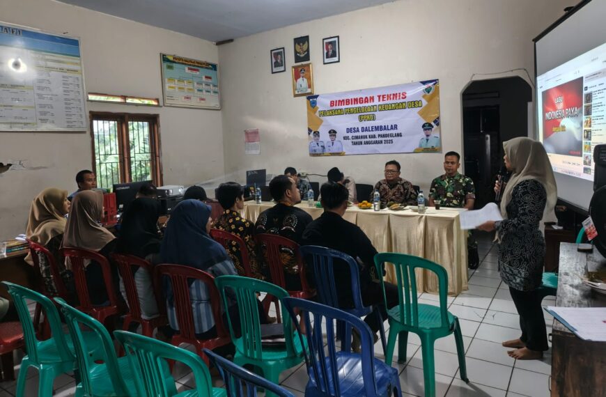 Babinsa Koramil 0104/Cimanuk Dampingi Kegiatan Bimbingan Teknis…